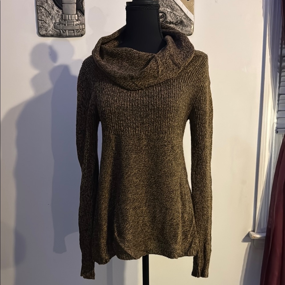 Cozy Brown Knit Sweater